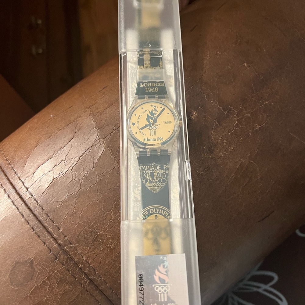 Vintage 1996 Atlanta Olympics Swatch watch
